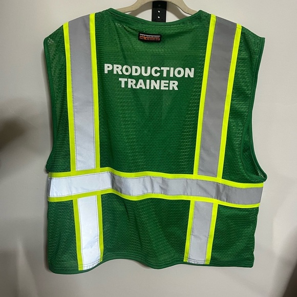ML Kishigo Hi Viz Reflector Safety Production  Vest Sz L/XL - Picture 4 of 7